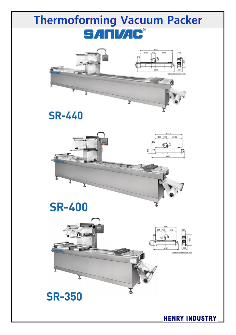 Vacuum Thermo-forming Machine